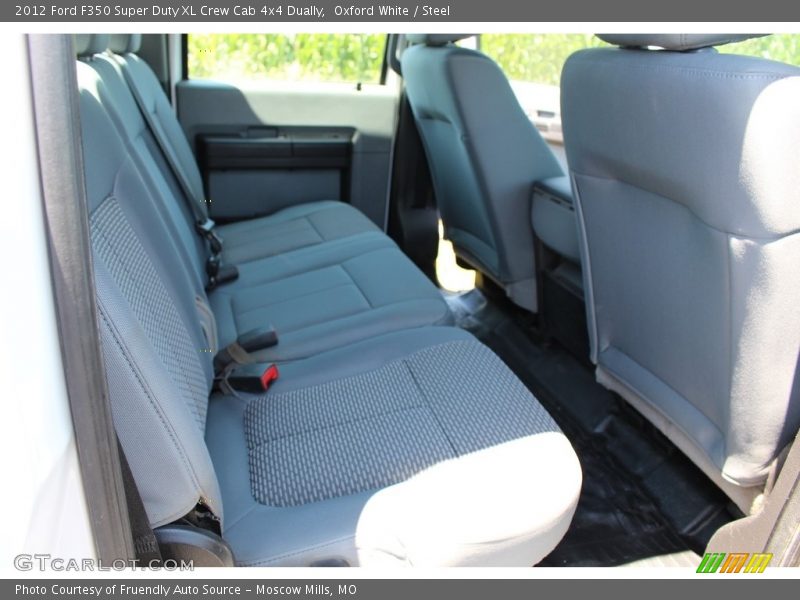 Oxford White / Steel 2012 Ford F350 Super Duty XL Crew Cab 4x4 Dually