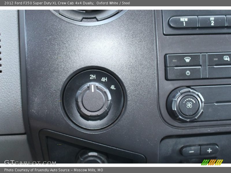Oxford White / Steel 2012 Ford F350 Super Duty XL Crew Cab 4x4 Dually
