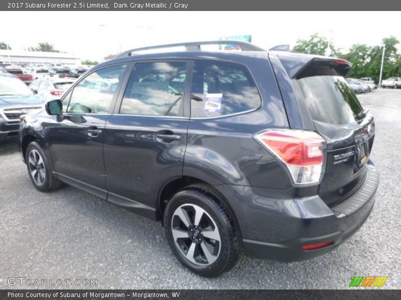 Dark Gray Metallic / Gray 2017 Subaru Forester 2.5i Limited
