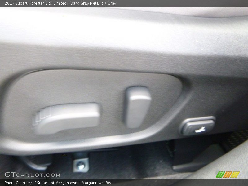 Dark Gray Metallic / Gray 2017 Subaru Forester 2.5i Limited