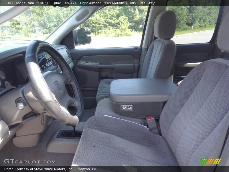 Light Almond Pearl Metallic / Dark Slate Gray 2003 Dodge Ram 2500 SLT Quad Cab 4x4