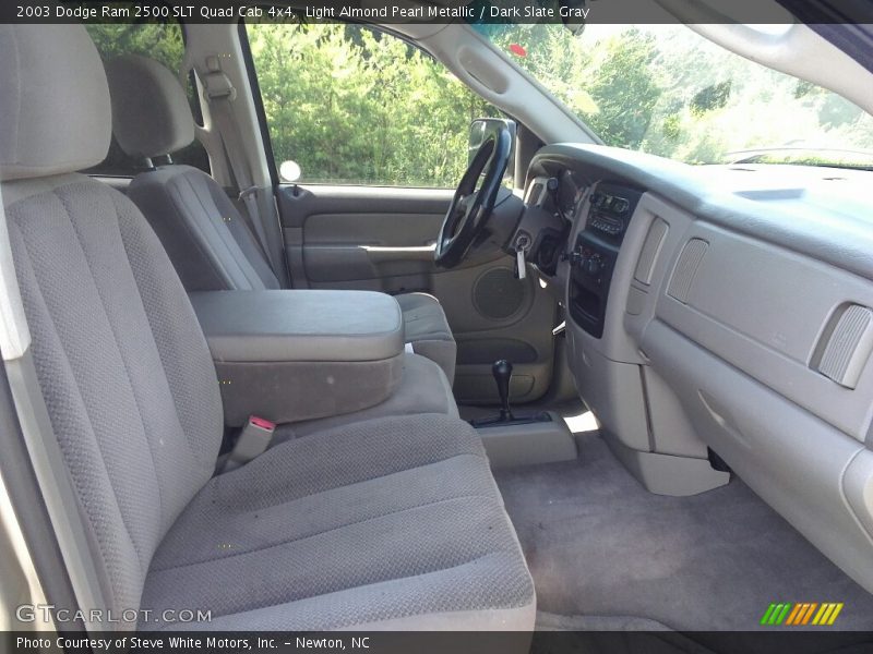 Light Almond Pearl Metallic / Dark Slate Gray 2003 Dodge Ram 2500 SLT Quad Cab 4x4
