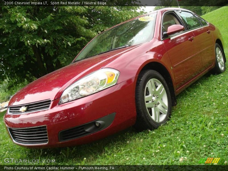 Sport Red Metallic / Neutral Beige 2006 Chevrolet Impala LT
