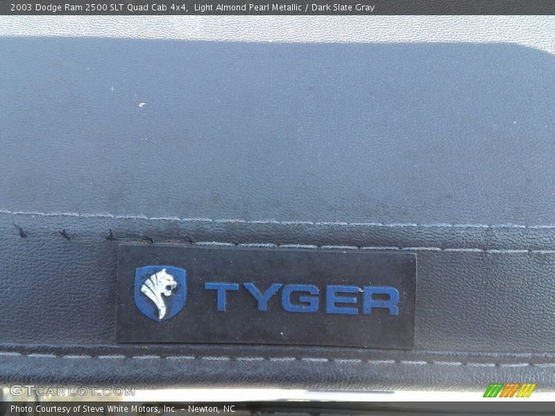 Light Almond Pearl Metallic / Dark Slate Gray 2003 Dodge Ram 2500 SLT Quad Cab 4x4