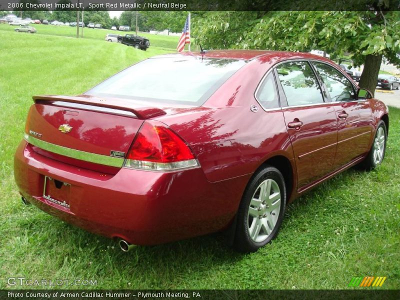 Sport Red Metallic / Neutral Beige 2006 Chevrolet Impala LT