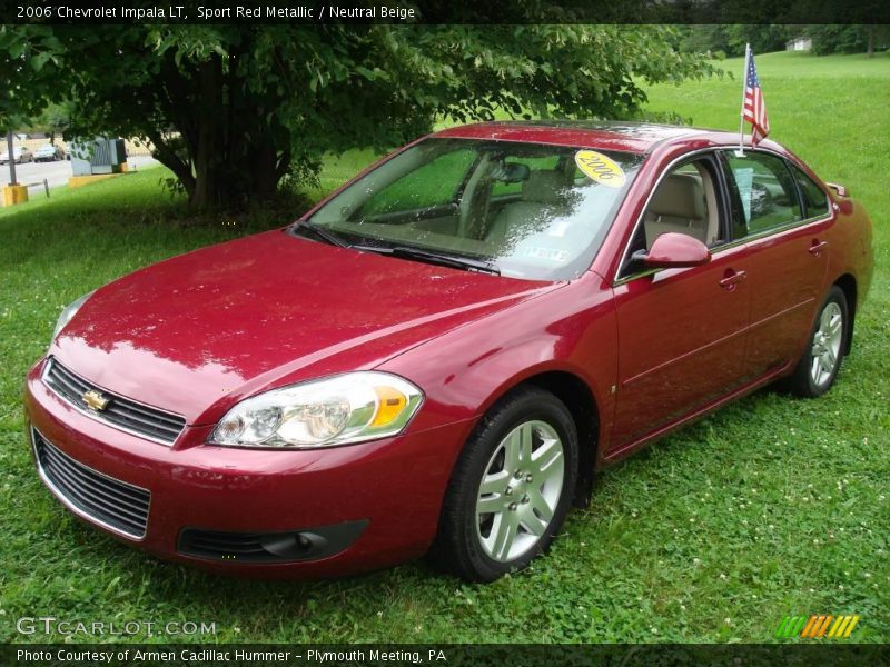 Sport Red Metallic / Neutral Beige 2006 Chevrolet Impala LT