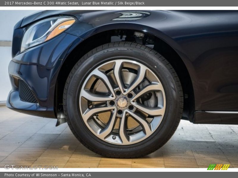  2017 C 300 4Matic Sedan Wheel