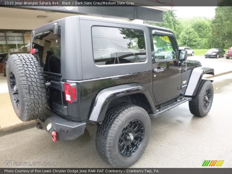 Black / Dark Slate Gray/Medium Slate Gray 2010 Jeep Wrangler Sahara 4x4