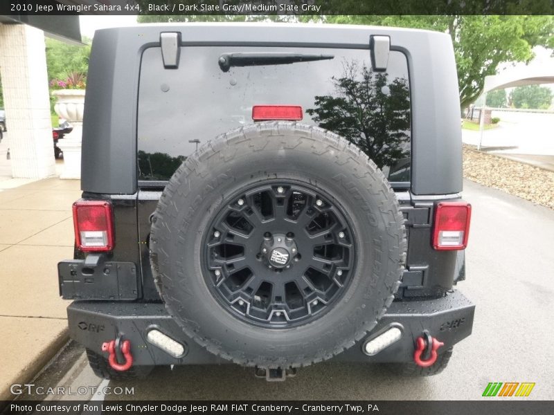 Black / Dark Slate Gray/Medium Slate Gray 2010 Jeep Wrangler Sahara 4x4