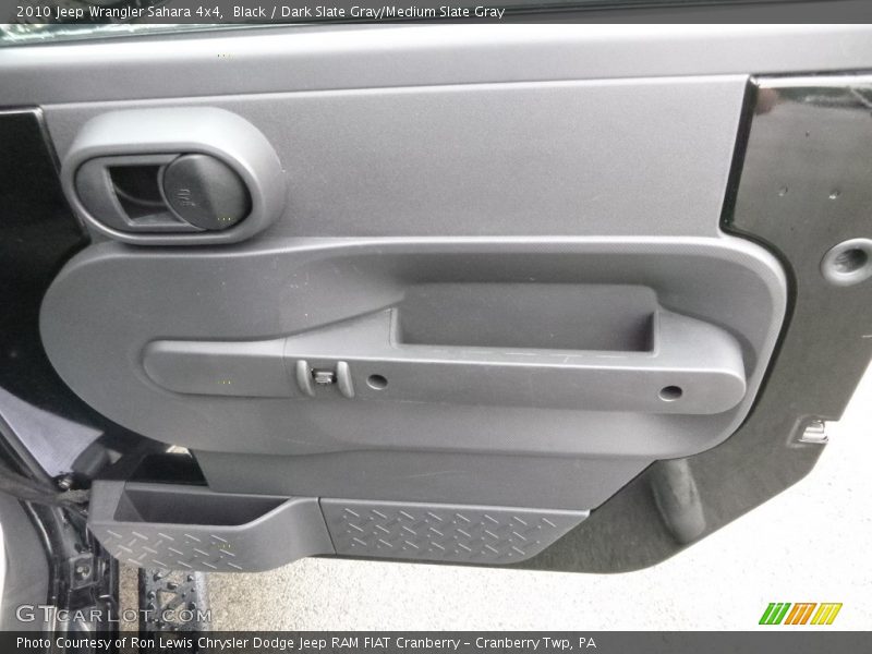 Black / Dark Slate Gray/Medium Slate Gray 2010 Jeep Wrangler Sahara 4x4