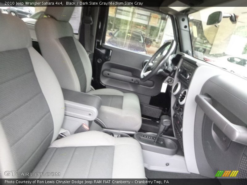 Black / Dark Slate Gray/Medium Slate Gray 2010 Jeep Wrangler Sahara 4x4