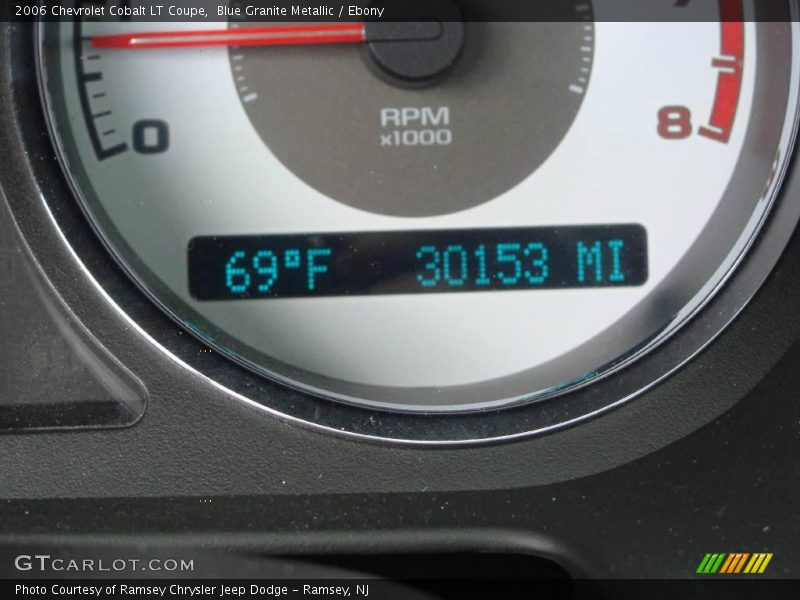 Blue Granite Metallic / Ebony 2006 Chevrolet Cobalt LT Coupe