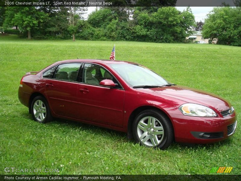 Sport Red Metallic / Neutral Beige 2006 Chevrolet Impala LT