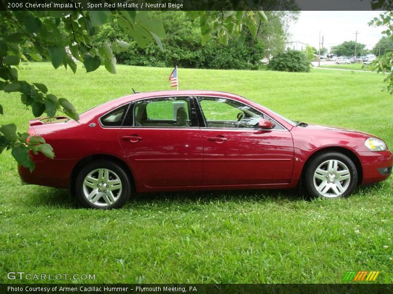 Sport Red Metallic / Neutral Beige 2006 Chevrolet Impala LT