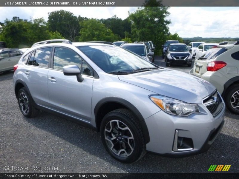 Ice Silver Metallic / Black 2017 Subaru Crosstrek 2.0i Premium