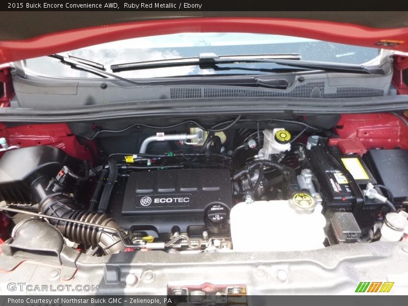 Ruby Red Metallic / Ebony 2015 Buick Encore Convenience AWD