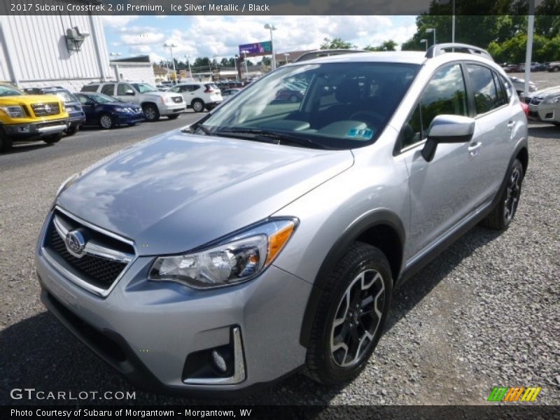 Ice Silver Metallic / Black 2017 Subaru Crosstrek 2.0i Premium