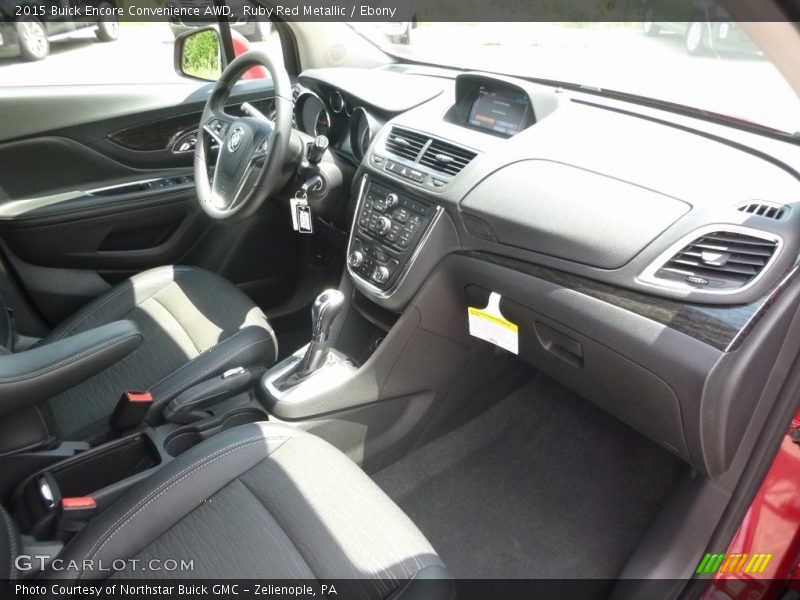 Ruby Red Metallic / Ebony 2015 Buick Encore Convenience AWD