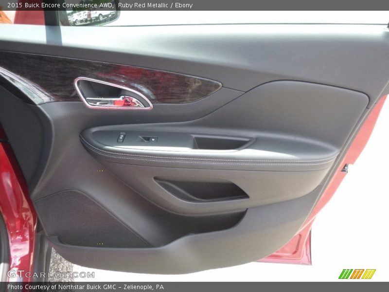 Ruby Red Metallic / Ebony 2015 Buick Encore Convenience AWD