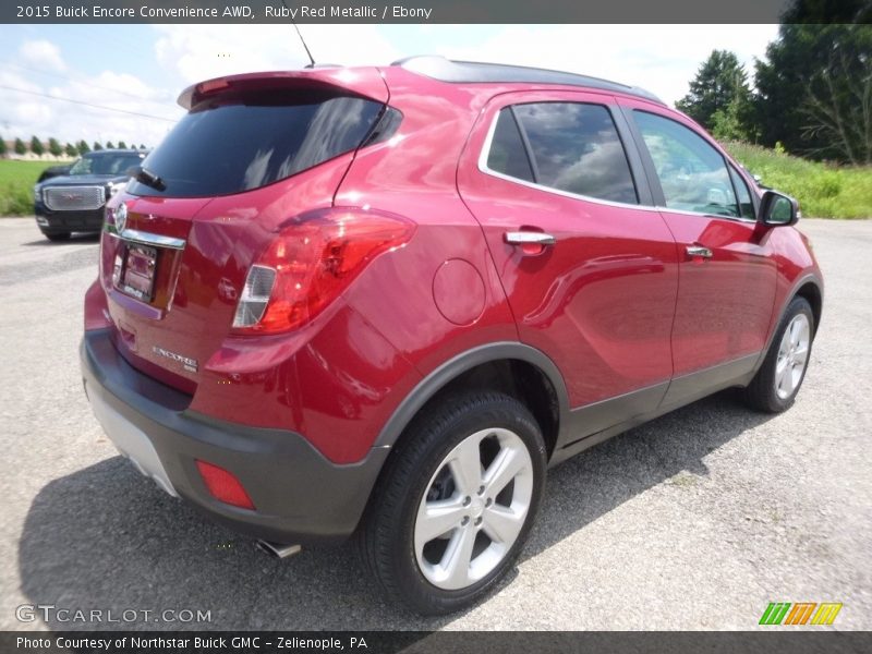 Ruby Red Metallic / Ebony 2015 Buick Encore Convenience AWD