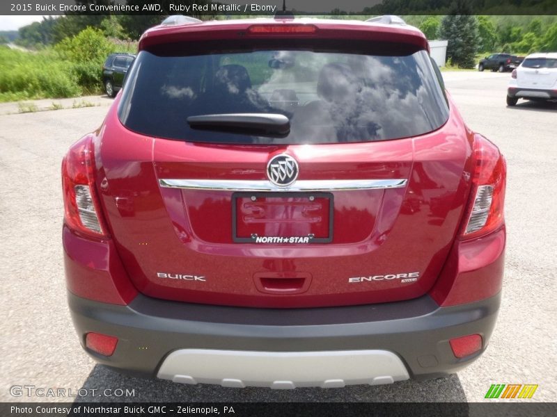 Ruby Red Metallic / Ebony 2015 Buick Encore Convenience AWD