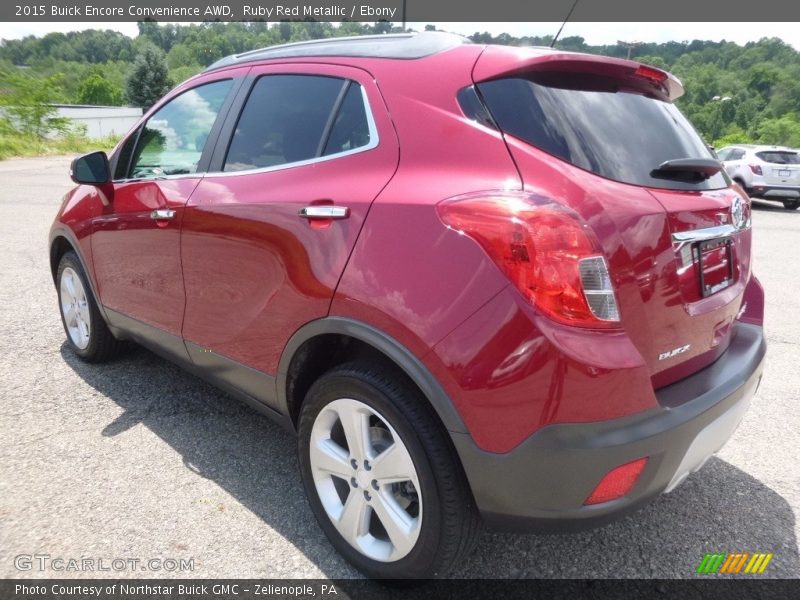 Ruby Red Metallic / Ebony 2015 Buick Encore Convenience AWD