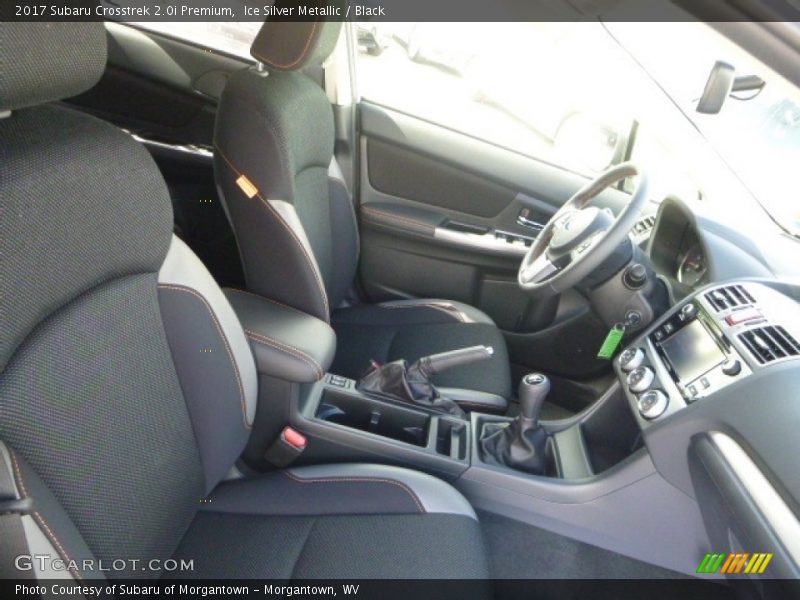 Ice Silver Metallic / Black 2017 Subaru Crosstrek 2.0i Premium