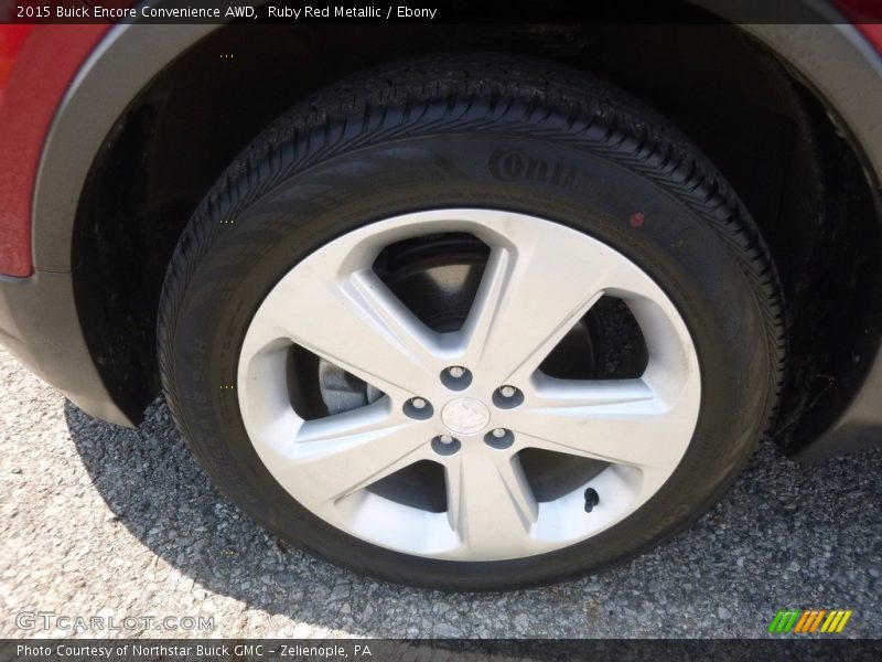 Ruby Red Metallic / Ebony 2015 Buick Encore Convenience AWD