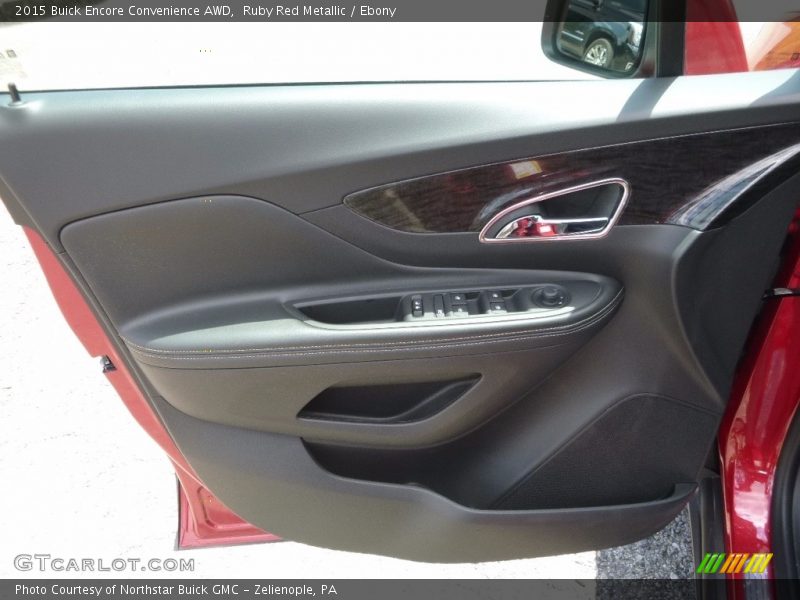 Ruby Red Metallic / Ebony 2015 Buick Encore Convenience AWD