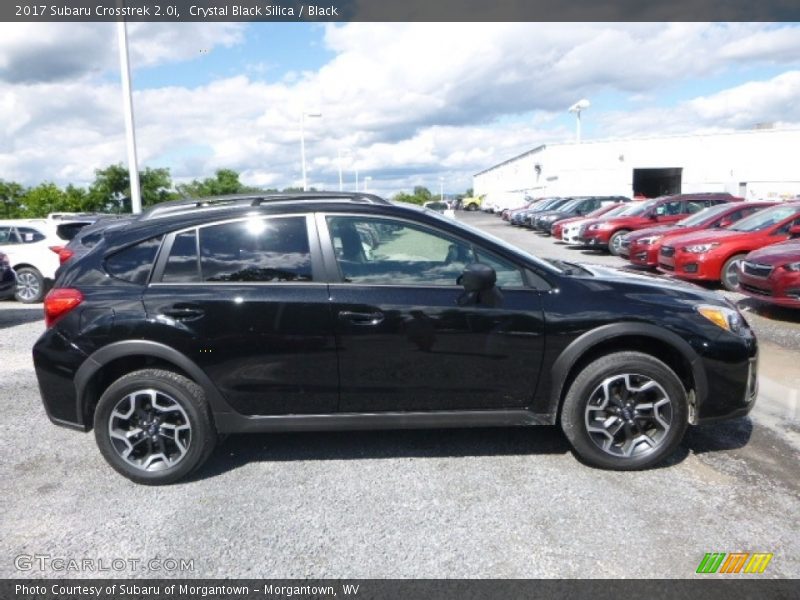 Crystal Black Silica / Black 2017 Subaru Crosstrek 2.0i