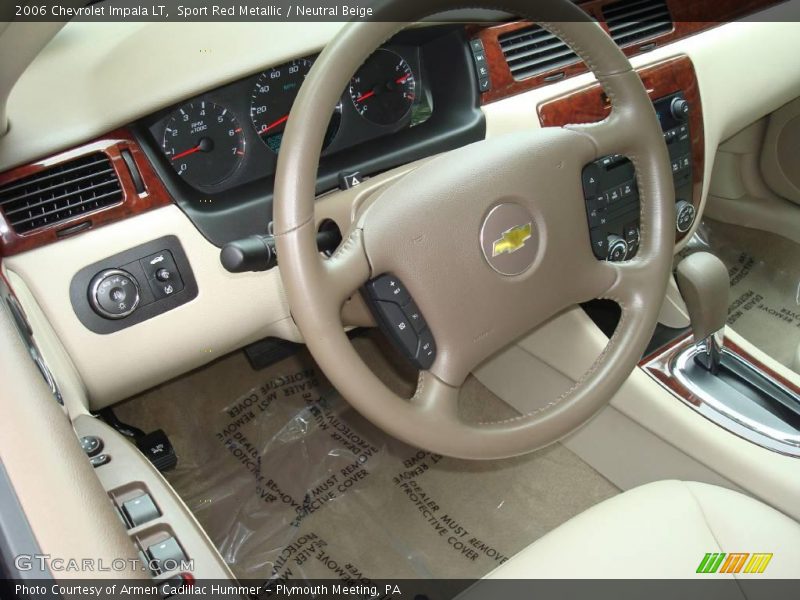 Sport Red Metallic / Neutral Beige 2006 Chevrolet Impala LT