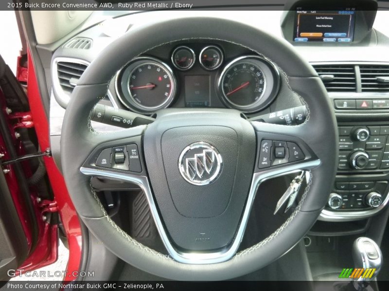Ruby Red Metallic / Ebony 2015 Buick Encore Convenience AWD