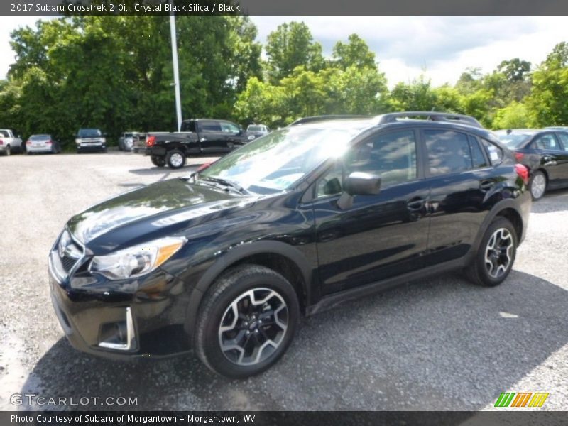 Crystal Black Silica / Black 2017 Subaru Crosstrek 2.0i