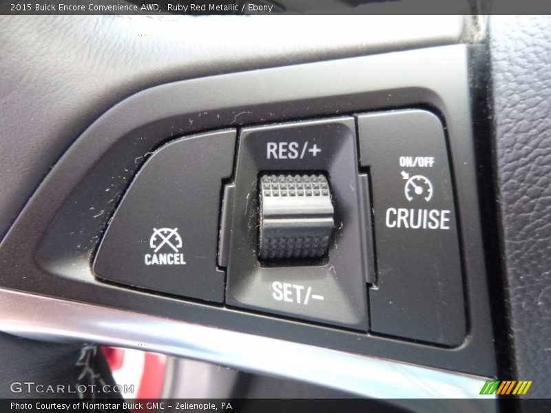Ruby Red Metallic / Ebony 2015 Buick Encore Convenience AWD