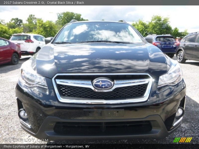 Crystal Black Silica / Black 2017 Subaru Crosstrek 2.0i