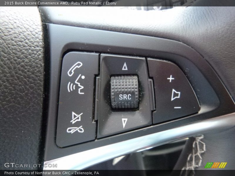 Ruby Red Metallic / Ebony 2015 Buick Encore Convenience AWD