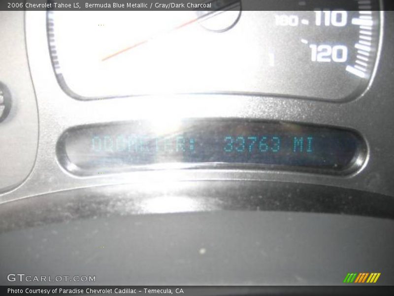 Bermuda Blue Metallic / Gray/Dark Charcoal 2006 Chevrolet Tahoe LS
