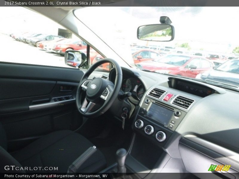 Crystal Black Silica / Black 2017 Subaru Crosstrek 2.0i