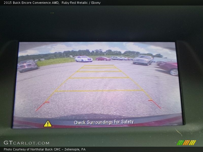 Ruby Red Metallic / Ebony 2015 Buick Encore Convenience AWD