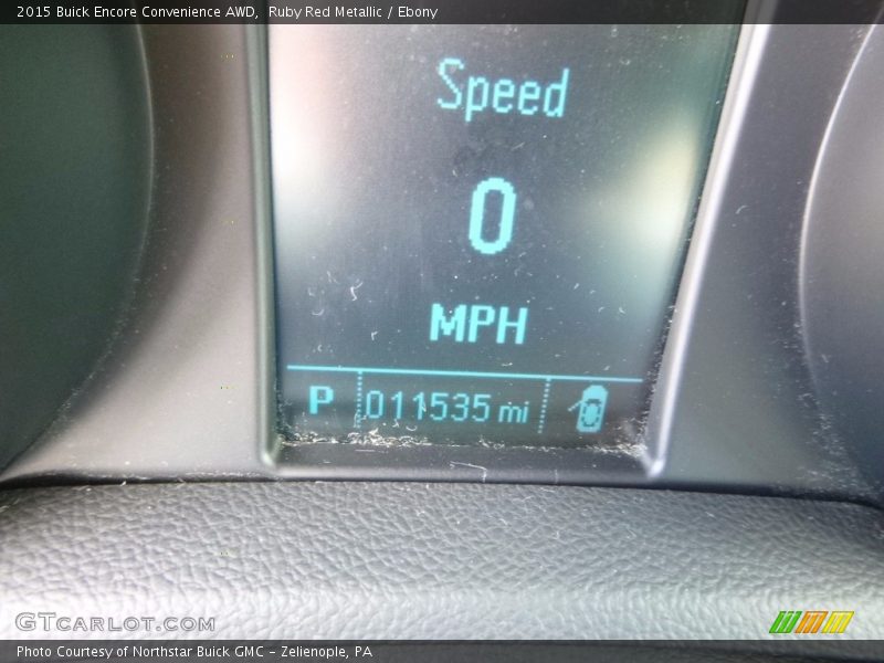 Ruby Red Metallic / Ebony 2015 Buick Encore Convenience AWD