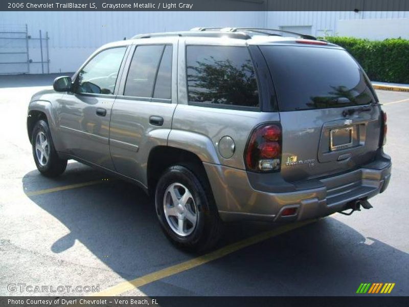 Graystone Metallic / Light Gray 2006 Chevrolet TrailBlazer LS