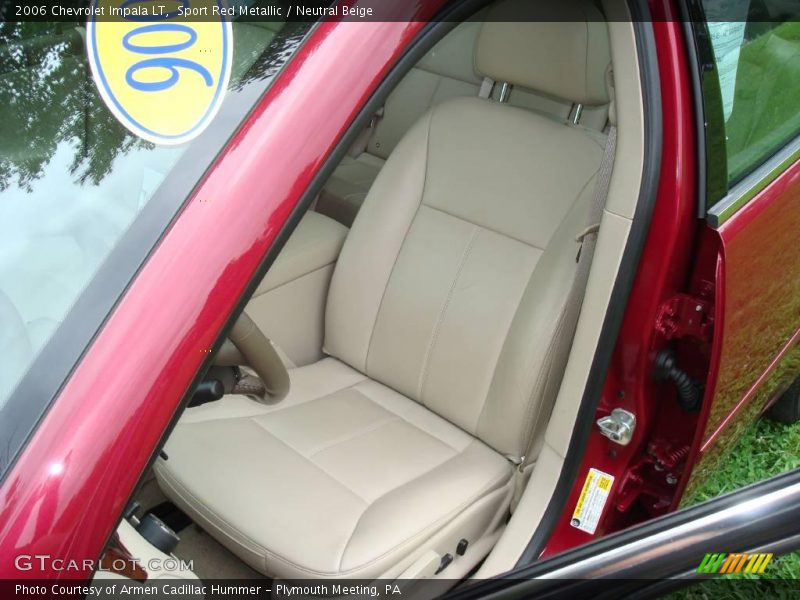 Sport Red Metallic / Neutral Beige 2006 Chevrolet Impala LT
