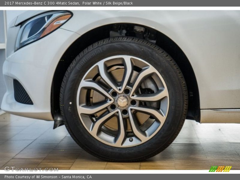  2017 C 300 4Matic Sedan Wheel