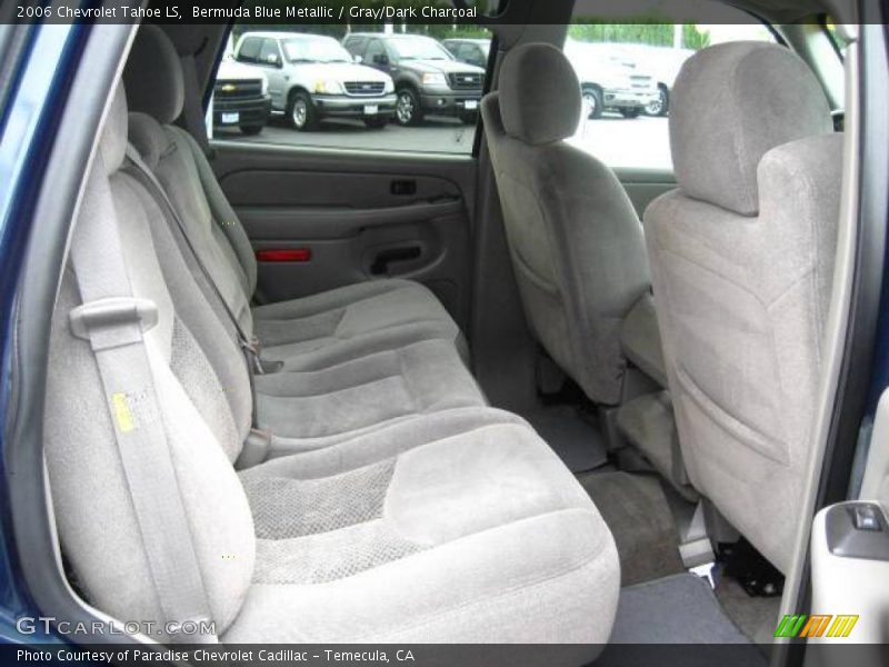 Bermuda Blue Metallic / Gray/Dark Charcoal 2006 Chevrolet Tahoe LS