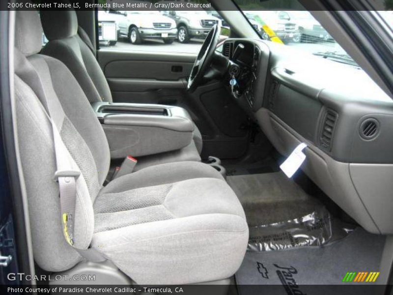Bermuda Blue Metallic / Gray/Dark Charcoal 2006 Chevrolet Tahoe LS