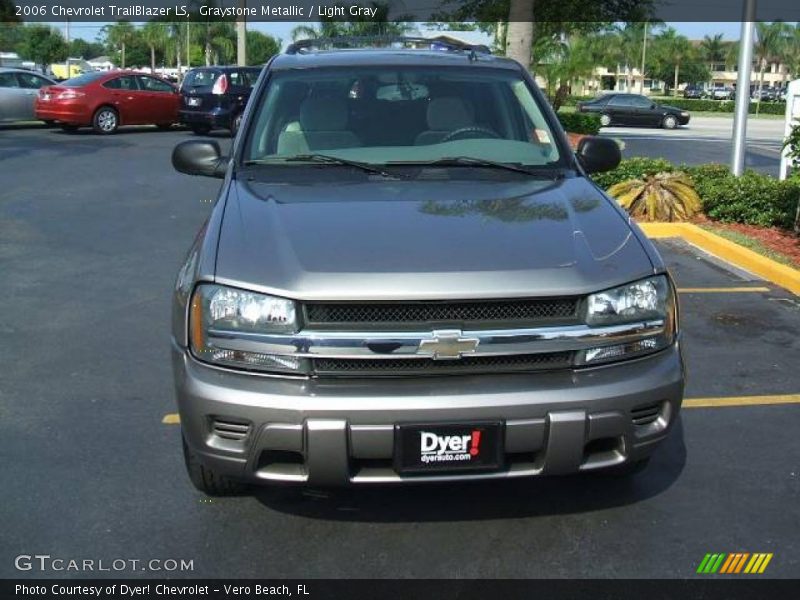 Graystone Metallic / Light Gray 2006 Chevrolet TrailBlazer LS