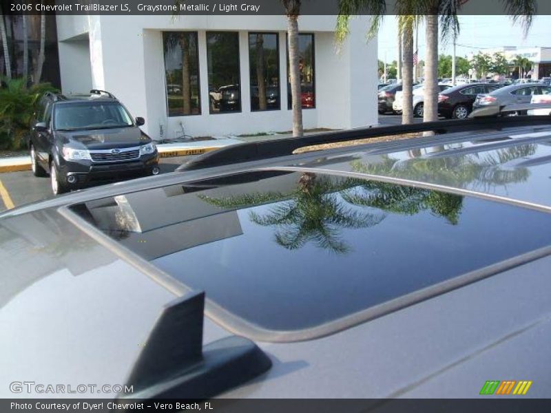 Graystone Metallic / Light Gray 2006 Chevrolet TrailBlazer LS