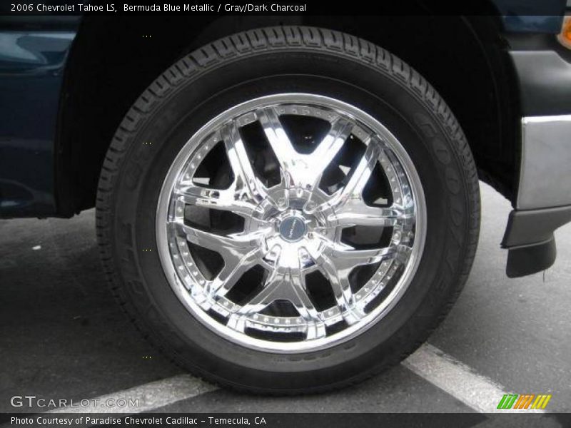 Bermuda Blue Metallic / Gray/Dark Charcoal 2006 Chevrolet Tahoe LS