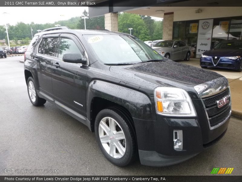 Onyx Black / Jet Black 2011 GMC Terrain SLE AWD