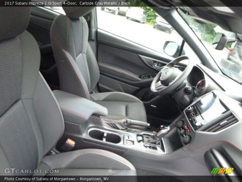 Carbide Gray Metallic / Black 2017 Subaru Impreza 2.0i Sport 4-Door